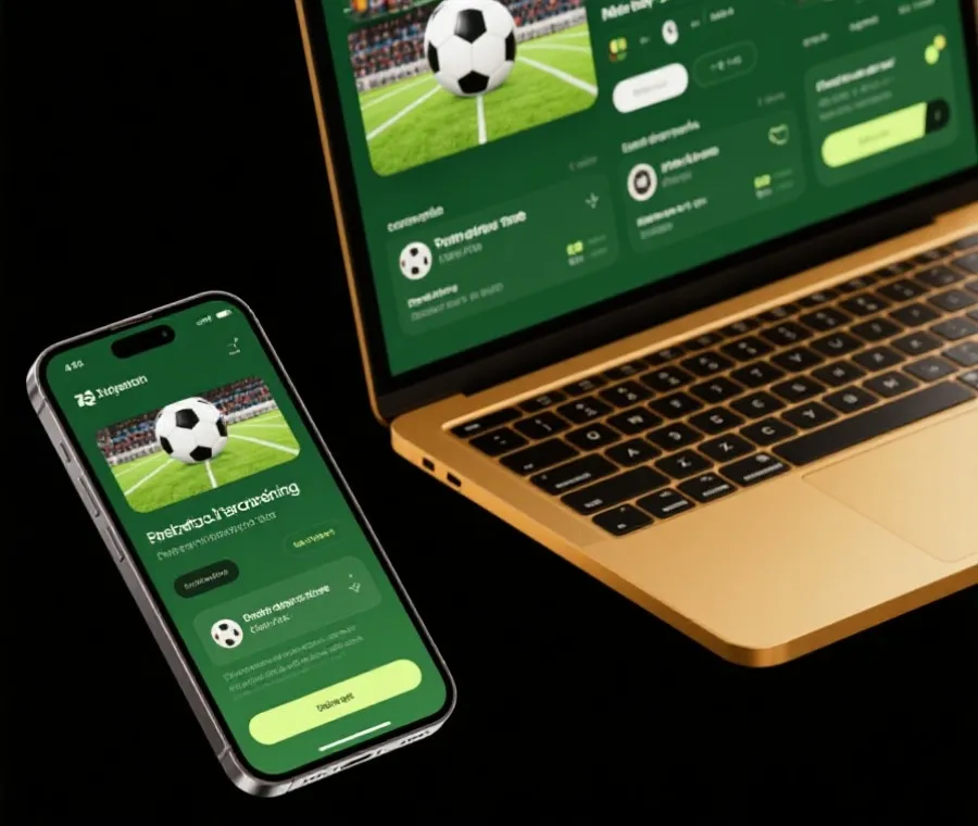 世界杯直播平台与移动端观赛示意图